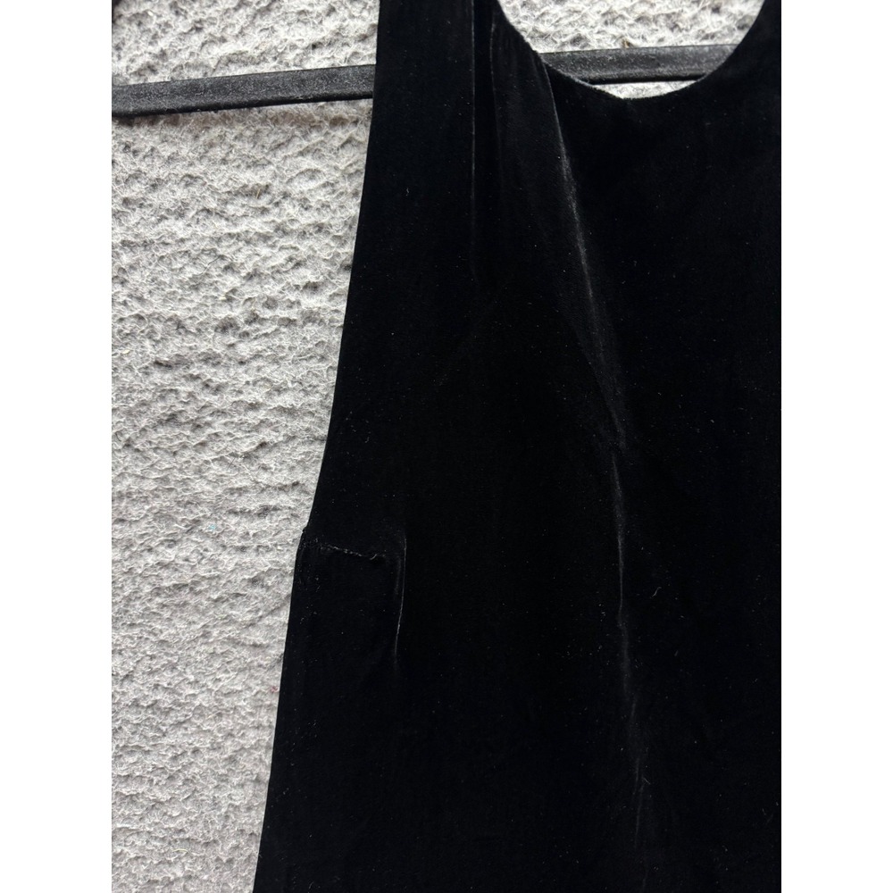 Reformation Black Velvet Mini Dress - Picture 6 of 9